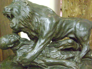 Harry Wolhuter in Kruger National Park